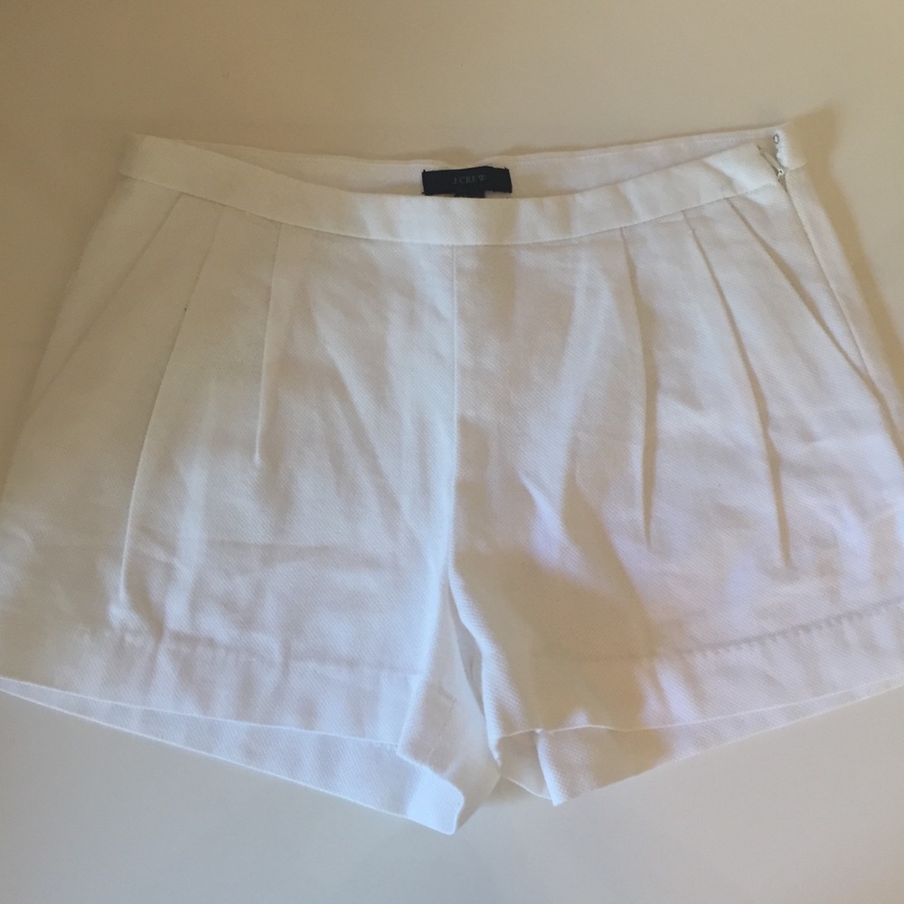 Jcrew white shorts