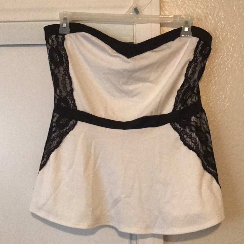 Peplum Tube Style Top