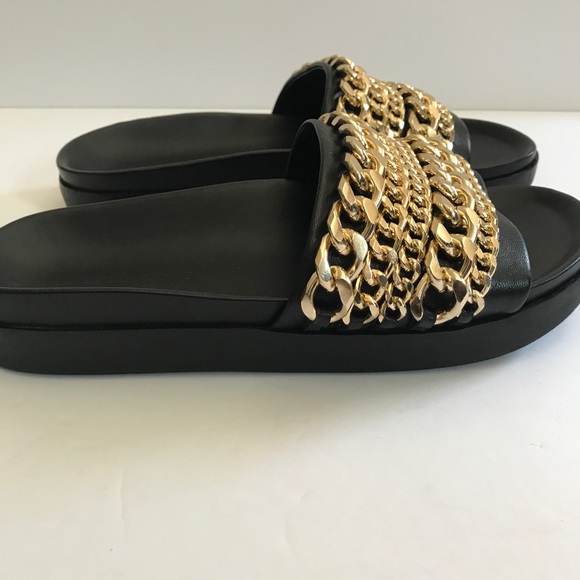 Kendall + Kylie Shiloh Chain Link Platform Slides - Picture 5 of 6