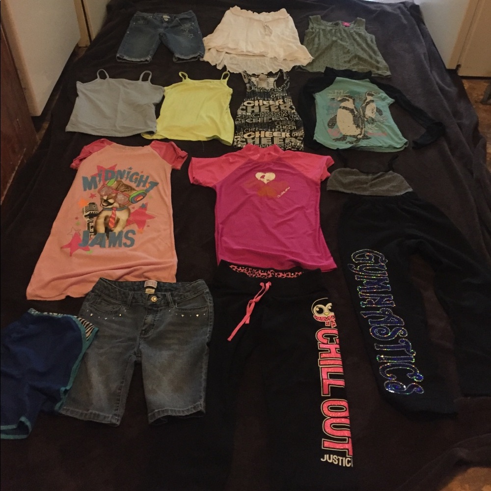 Big bundle of girls 10-12 clothing-NAMEBRANDS
