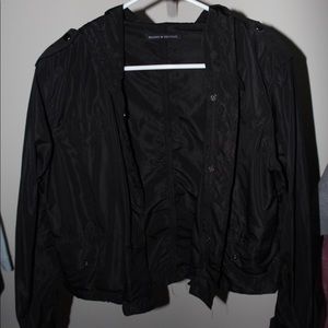 Brandy Melville Raincoat Jacket in Black