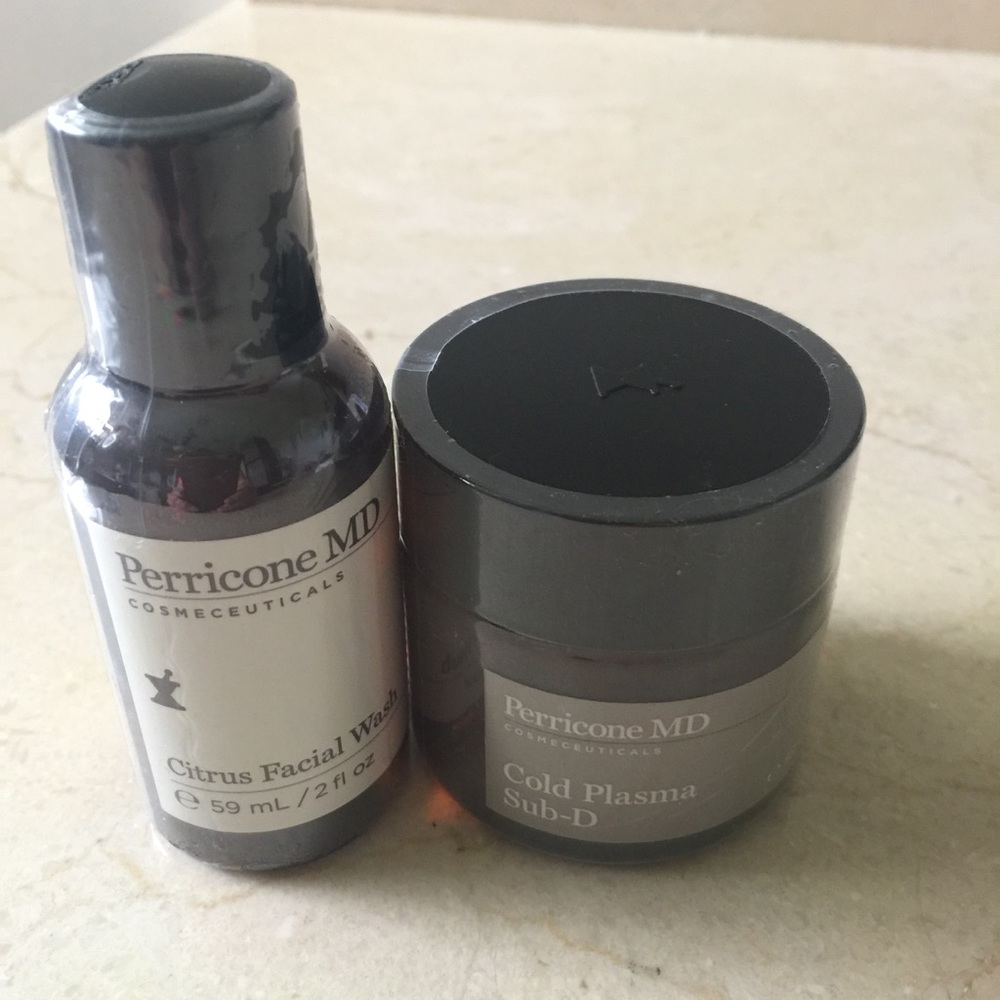 Perricone set..Cold Plasma SubD & Citrus Face Wash