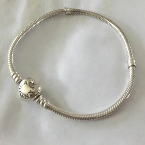 8" Pandora Charm Bracelet