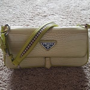 Green PRADA Handbag