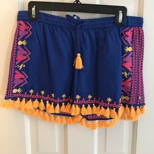 Fabric shorts