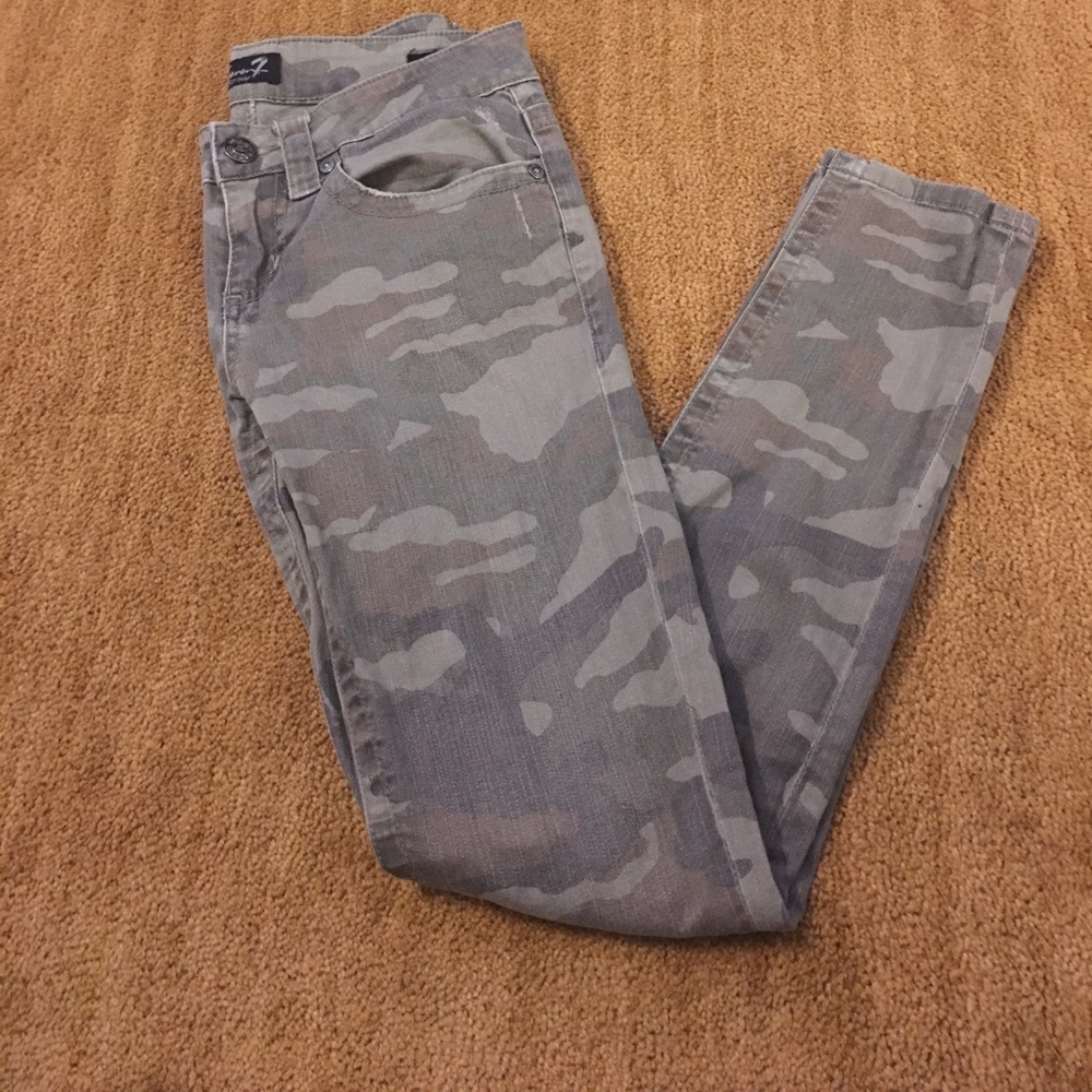 Camo seven jeans
