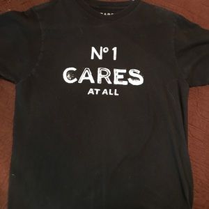 Reason brand tshirt, Chanel style writing