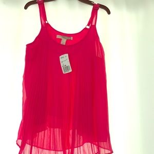 NWT beautiful hot pink top