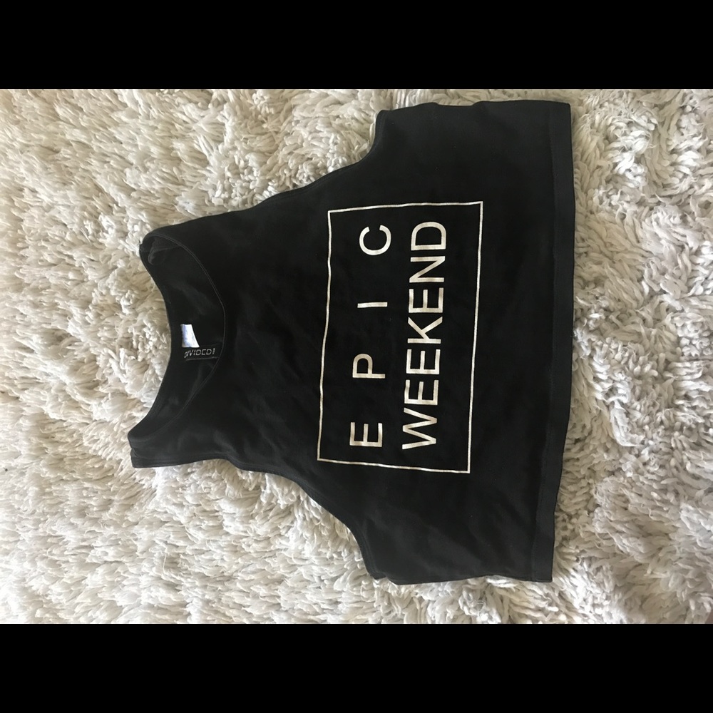 Epic weekend crop top