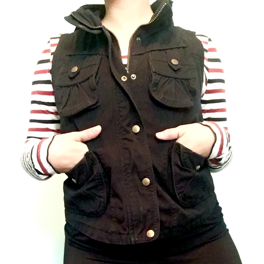 Black Nordstrom vest