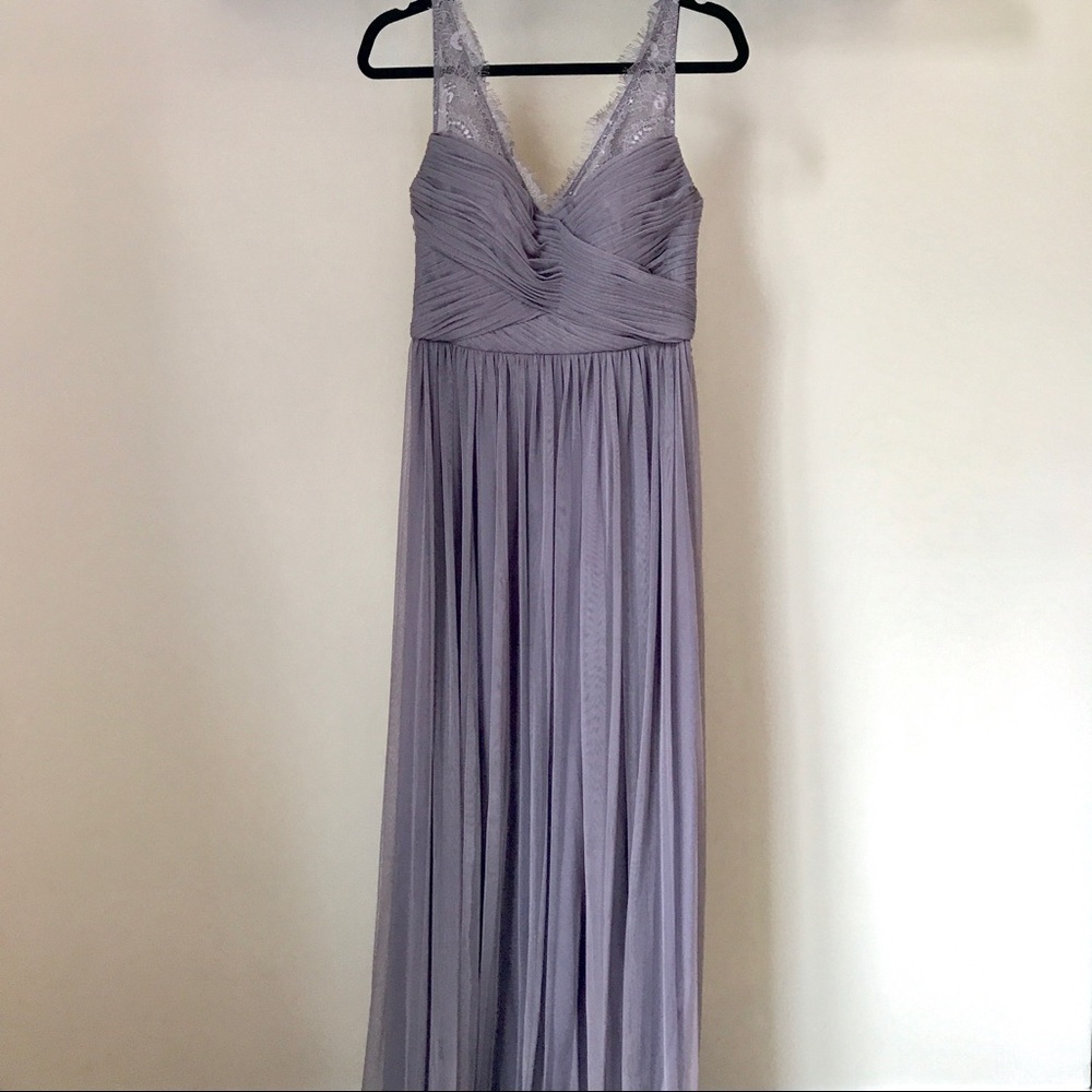 BHLDN Fleur Bridesmaid Dress in dusty plum