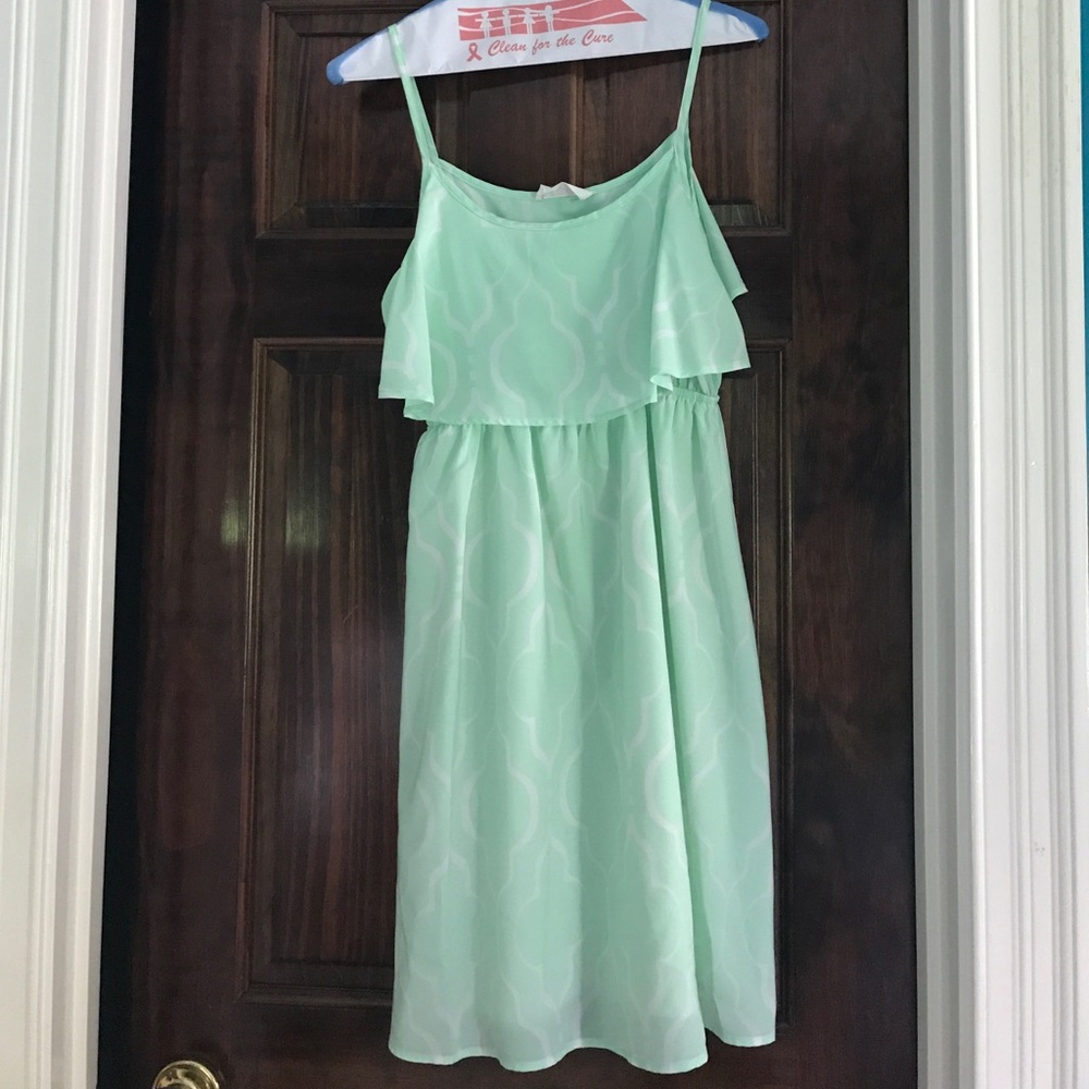 Mint Green Dress
