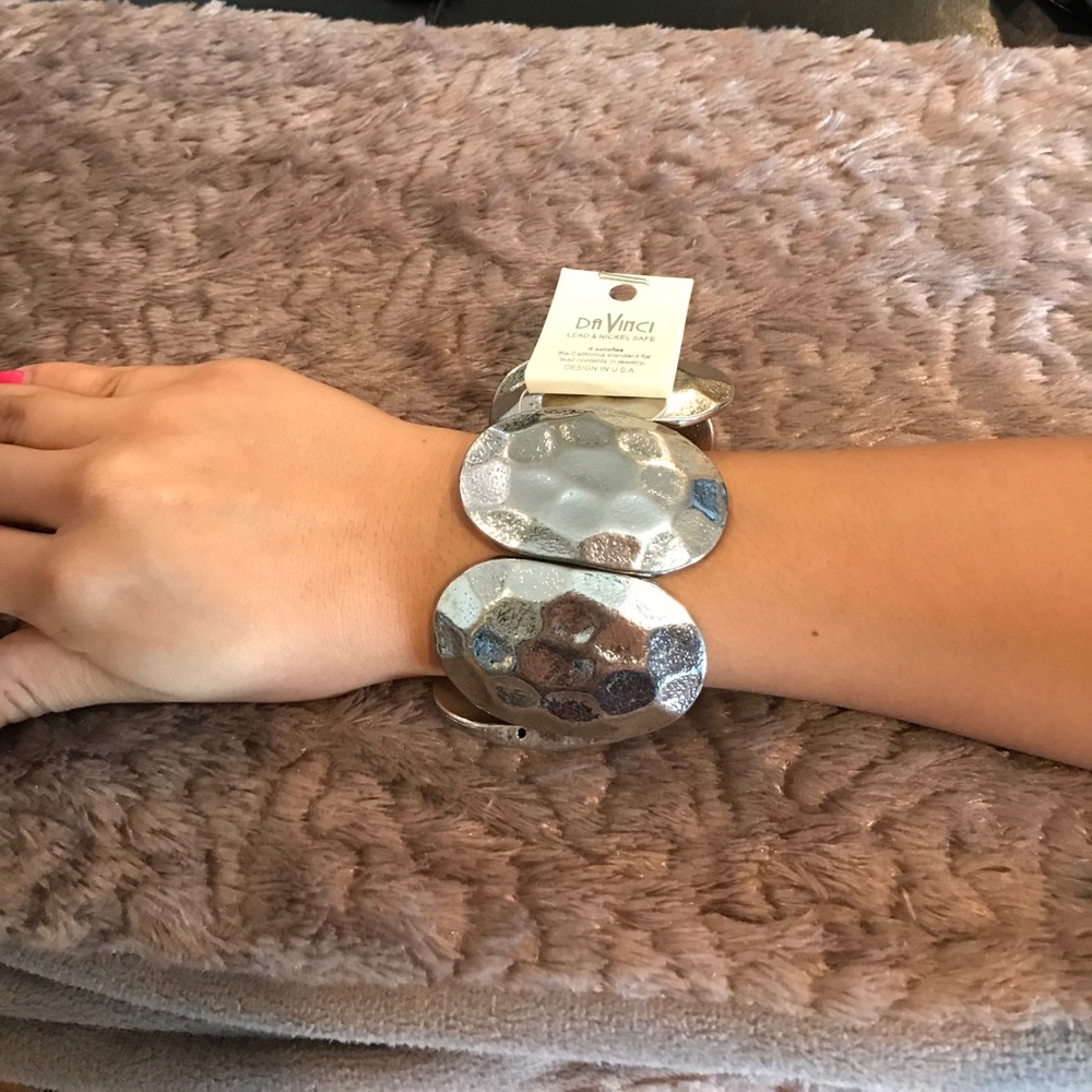 Da Vinci Silver Bangle
