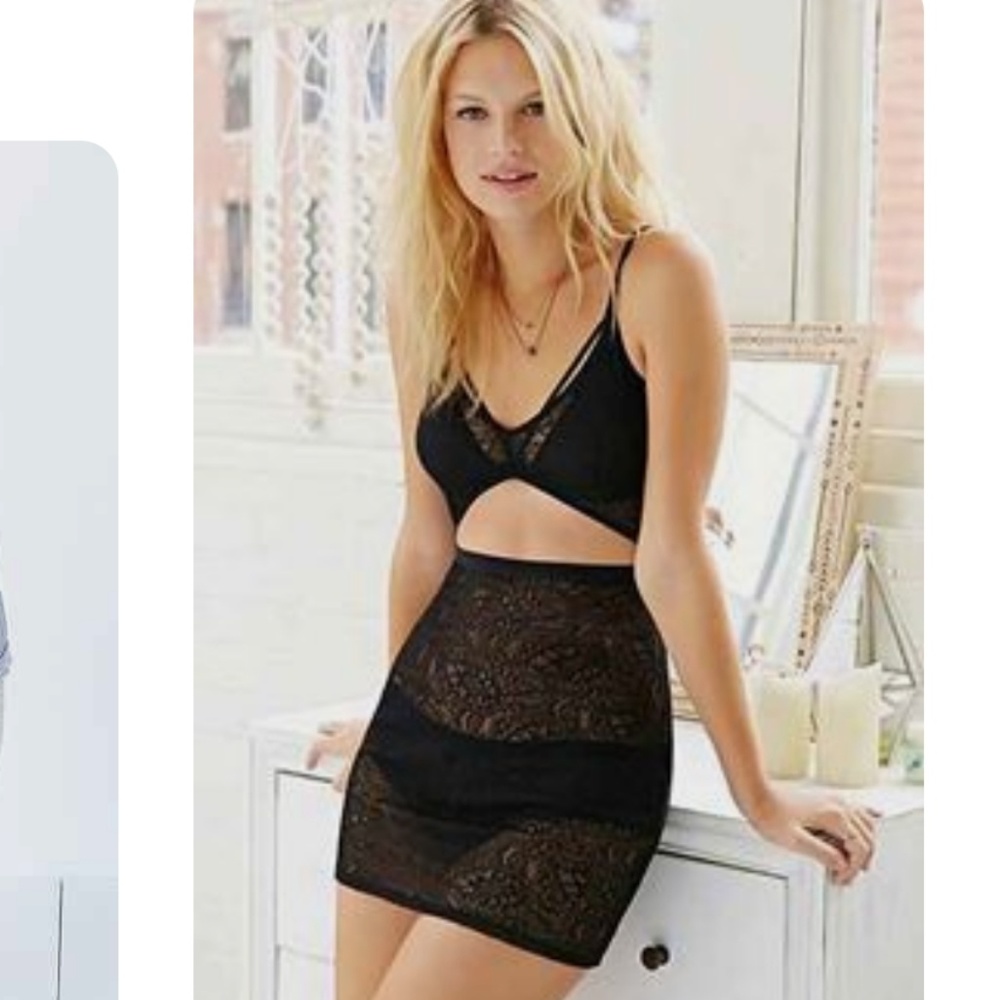 Urban Outfitters Cosabella lace cutout bodysuit