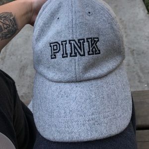 PINK baseball hat