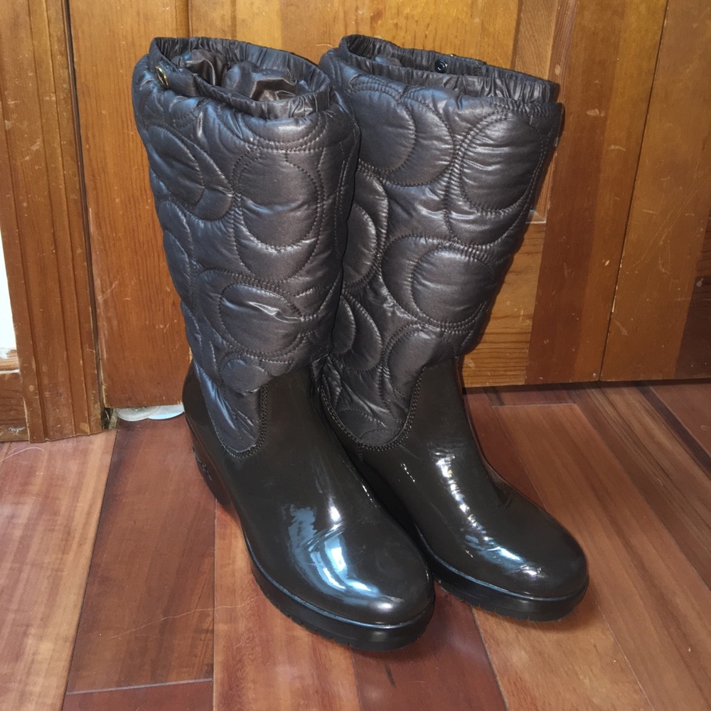 Coach cantina snow boots