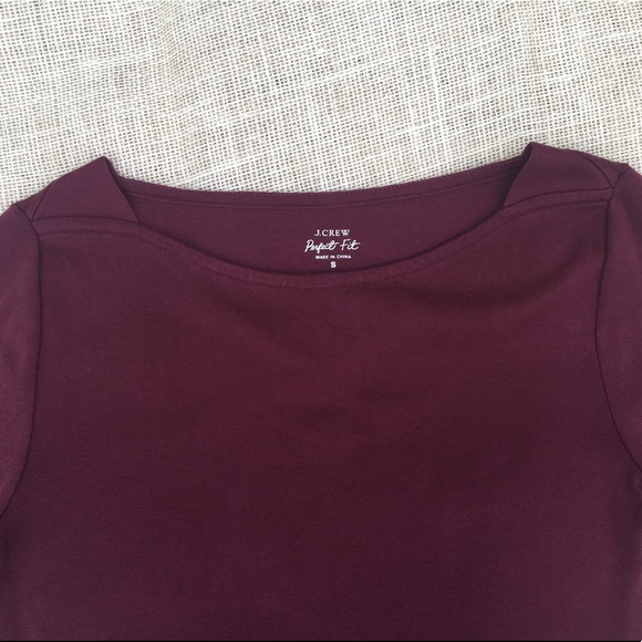 SOLD J.Crew Shirt Cotton Perfect Fit Tee Top - Picture 3 of 8