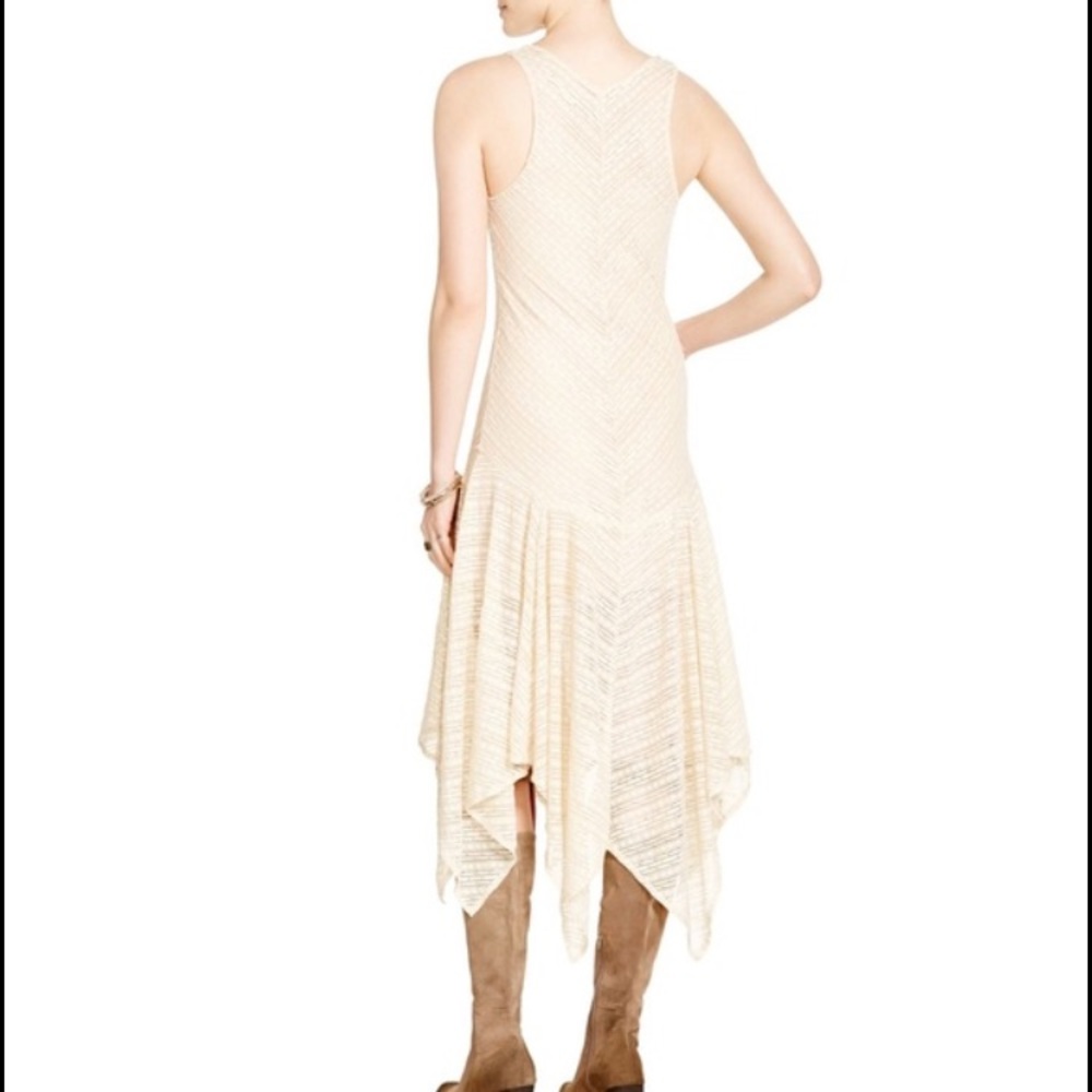 Free People NWOT Natural Long Dress - Picture 3 of 5