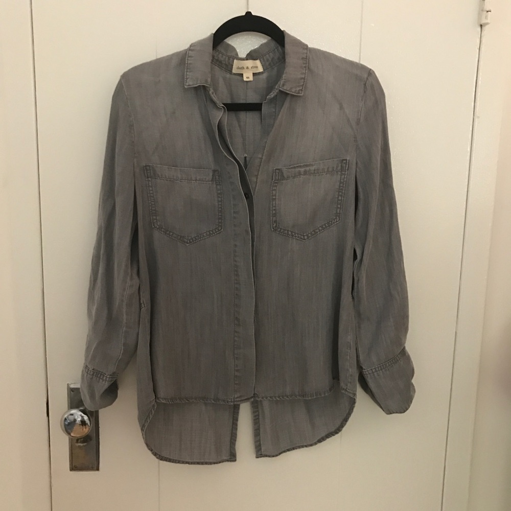 Cloth and Stone chambray shirt