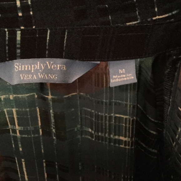 Vera wang long sleeve blouse - Picture 3 of 3