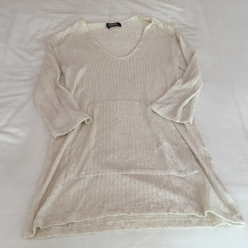 Reformation linen dress