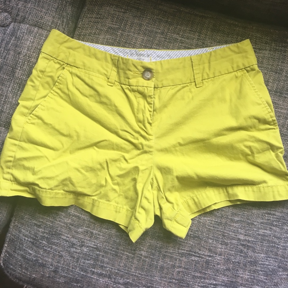 LOFT chino shorts
