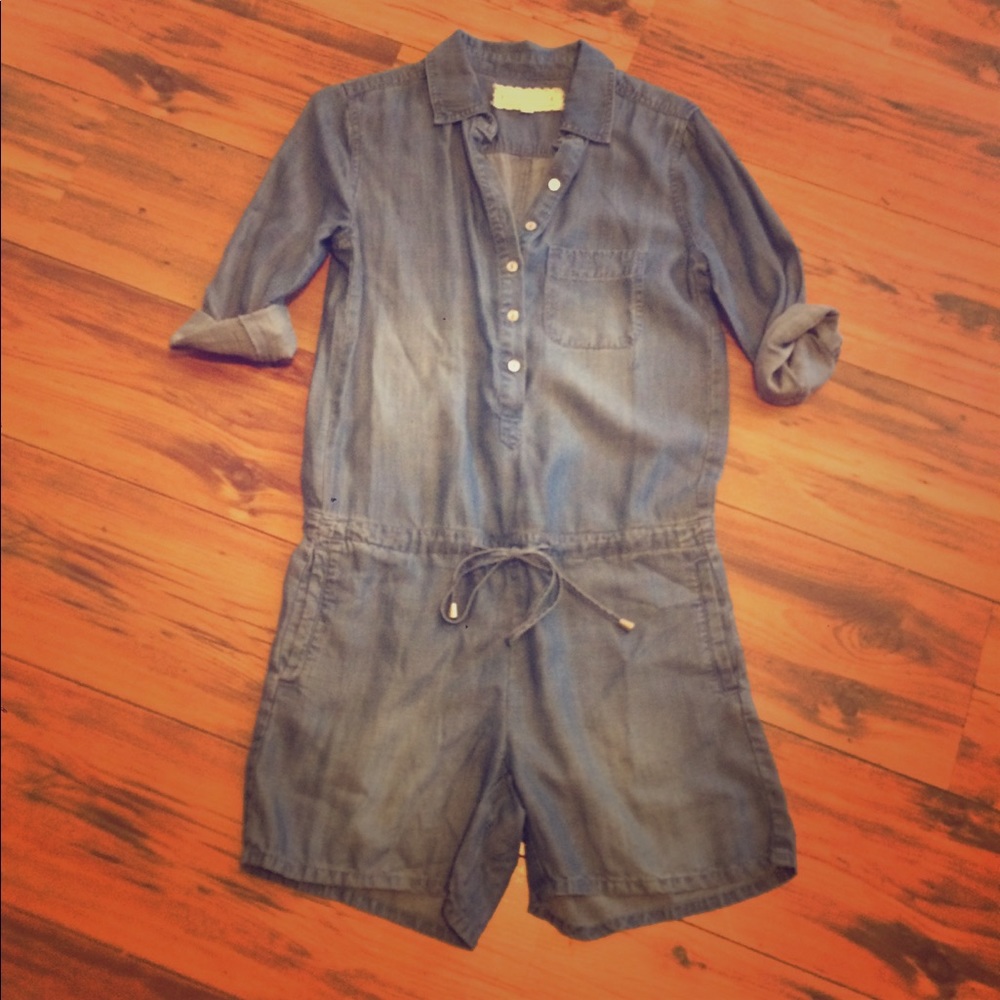 Chambrai shorts jean jumper
