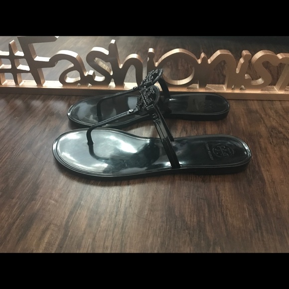 SOLD! TB Mini Miller Jelly Thongs w/Crystals - Picture 3 of 5