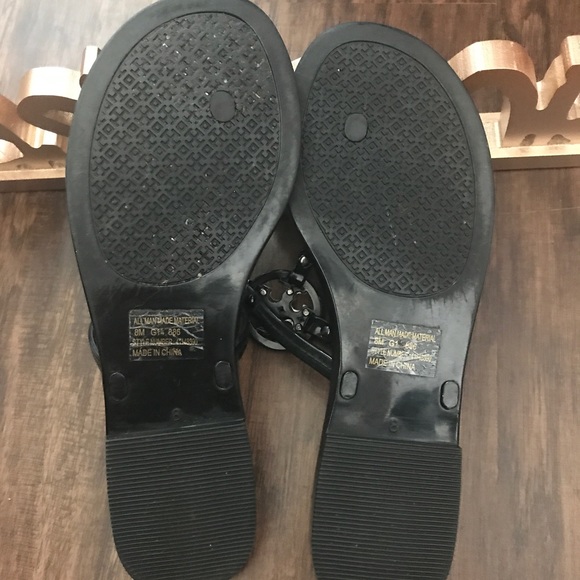 SOLD! TB Mini Miller Jelly Thongs w/Crystals - Picture 5 of 5