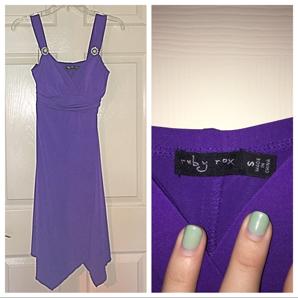 Purple dress