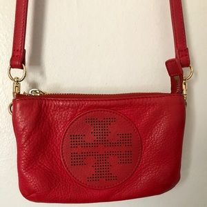 Tory Burch Red Kipp Cross-body bag