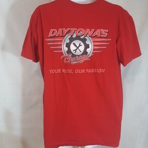 Daytonas garage tool art red XL tshirt