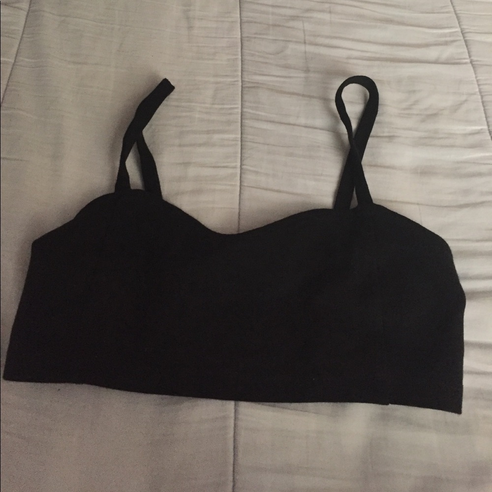 Brandy Melville caged back bralette