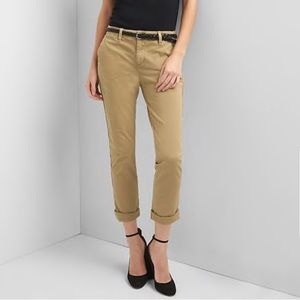GAP Girlfriend Twill Stripe Chinos