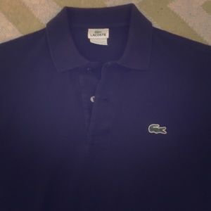 Lacoste navy polo