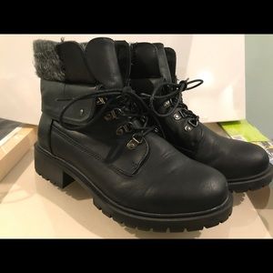 Black Torrid Combat Boots 