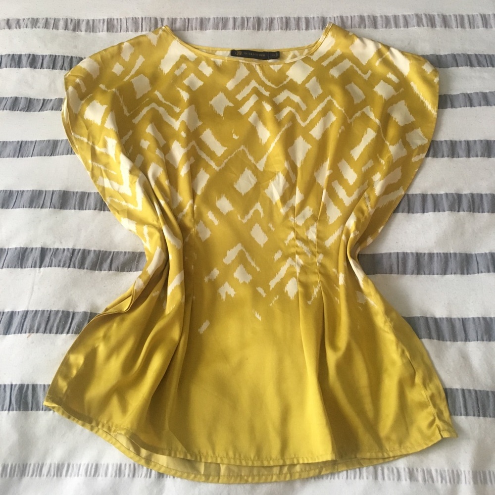 Yellow Blouse from The Limited