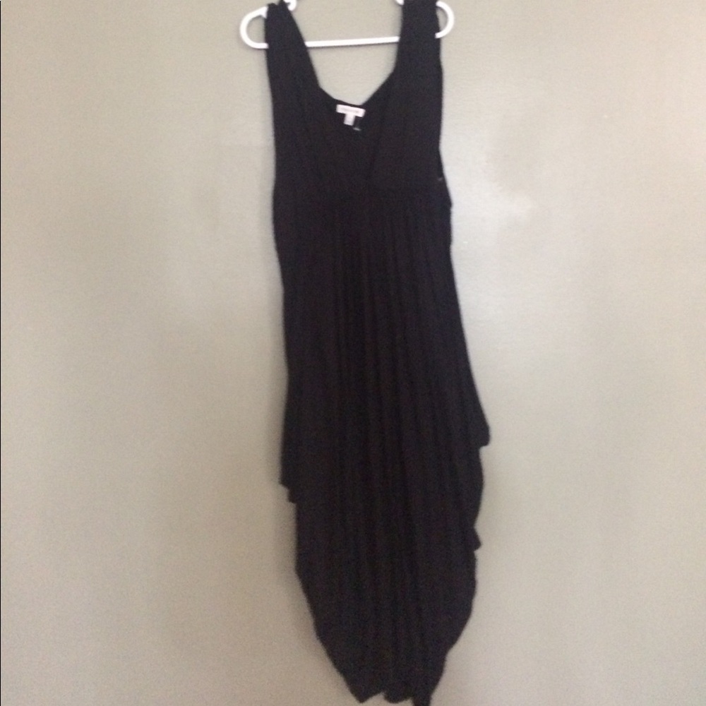 Black maxi dress