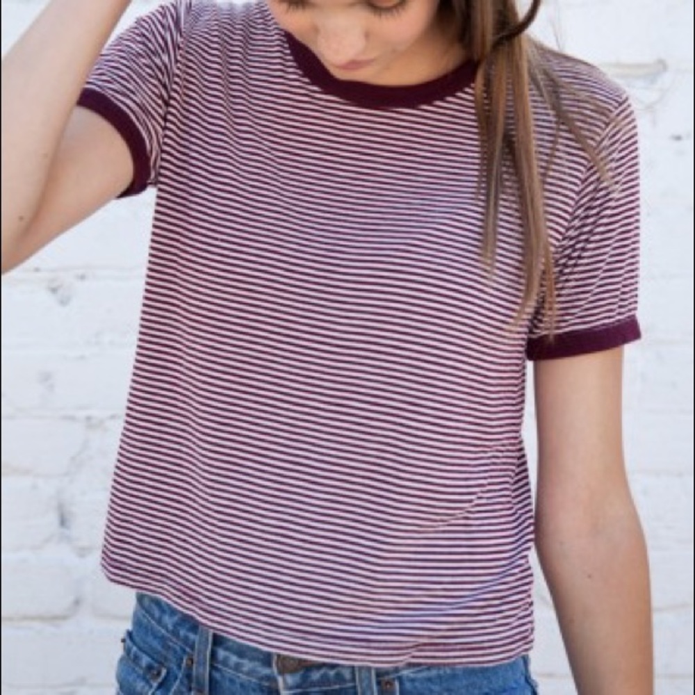 BrandyMelville Striped CropTop