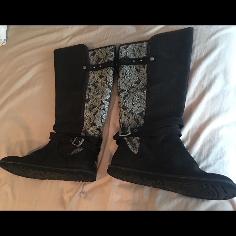 Lace UGG boots