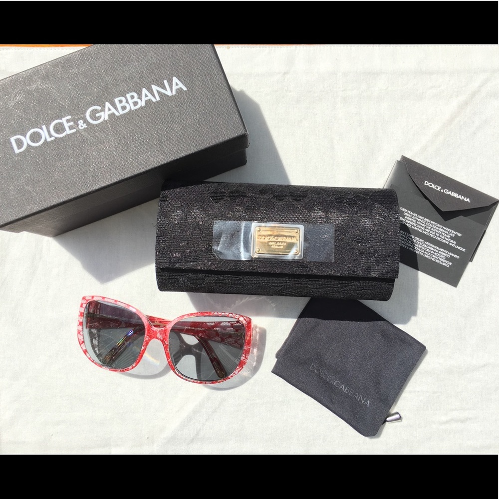 AUTHENTIC Dolce & Gabbana Lace Sunglasses