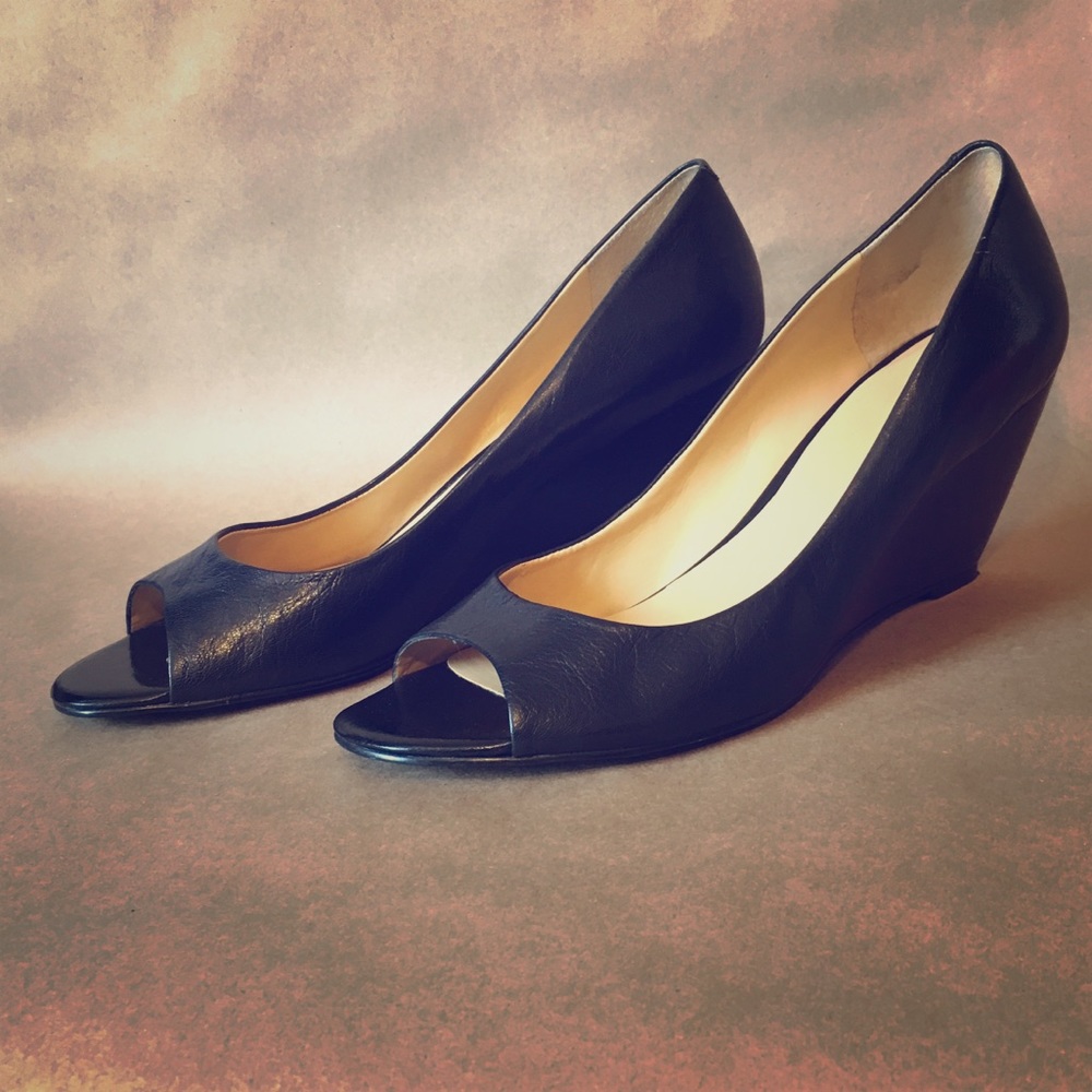 Nine West Peep Toe Wedge