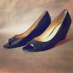 Nine West Peep Toe Wedge