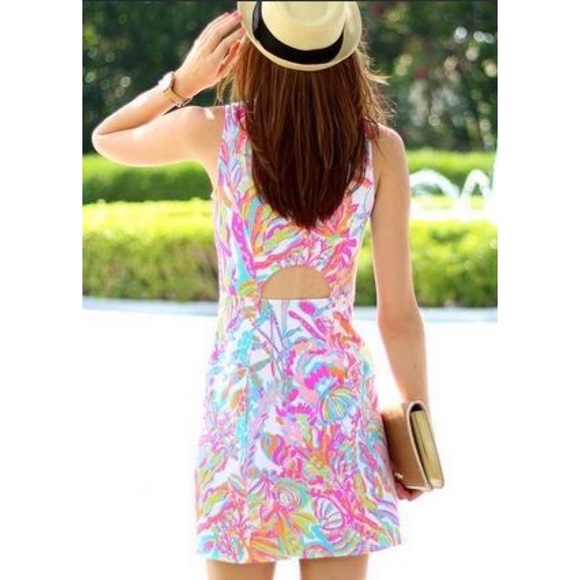 Lilly Pulitzer Whiting Cut-Out Shift Dress - Picture 2 of 7