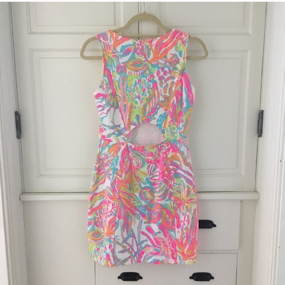 Lilly Pulitzer Whiting Cut-Out Shift Dress - Picture 5 of 7