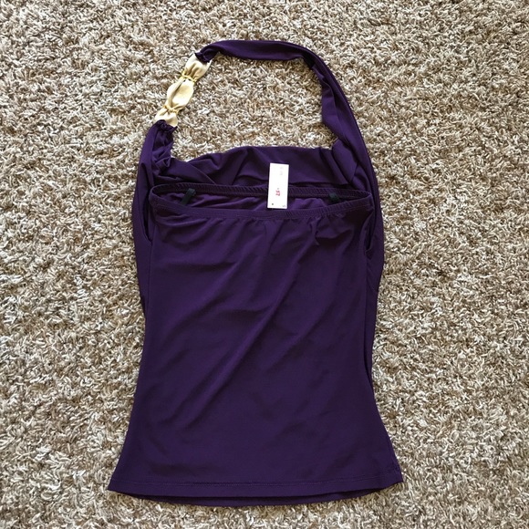 Purple halter top - Picture 2 of 8