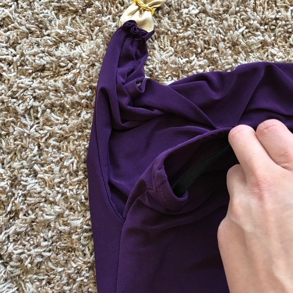 Purple halter top - Picture 4 of 8