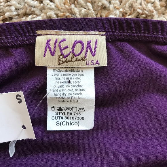 Purple halter top - Picture 5 of 8