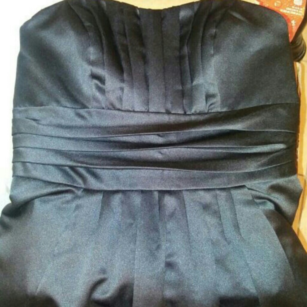 Black Davids Bridal Bridesmaids Dress