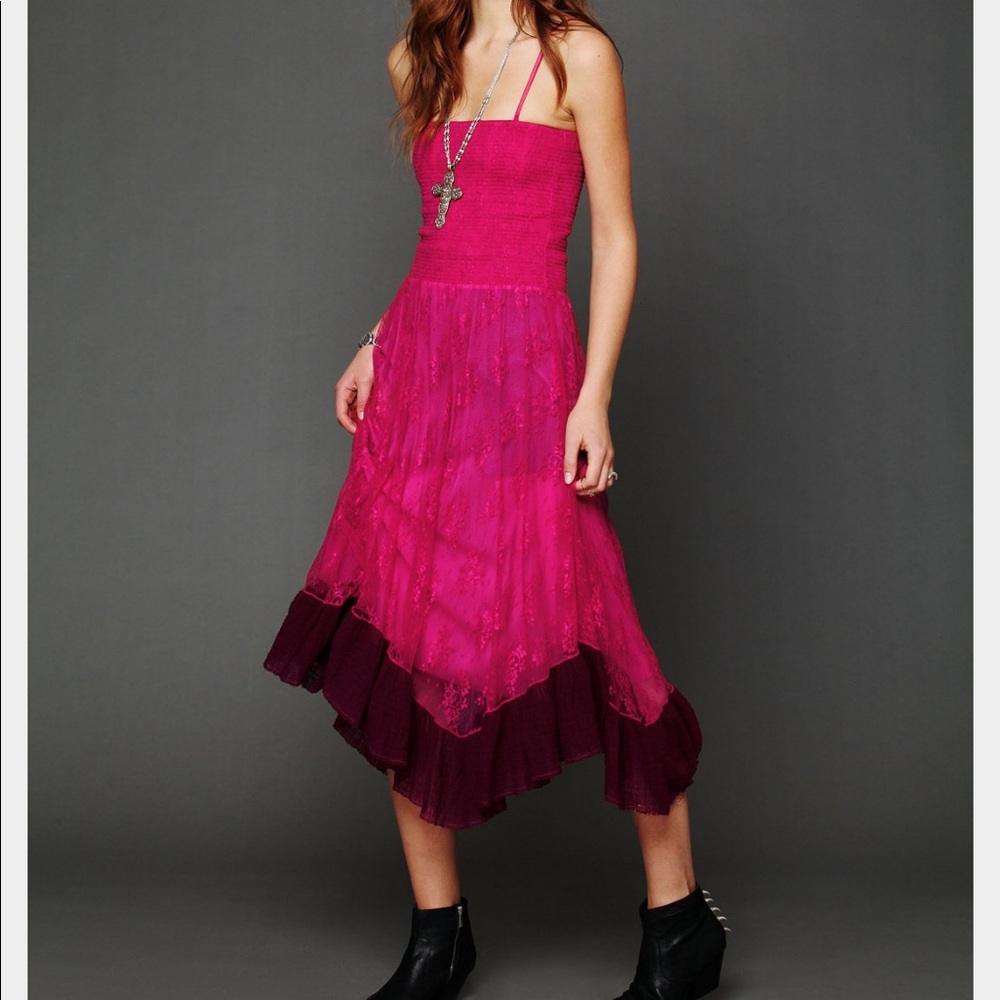 Free People Lace Convertible Slip NWT Small